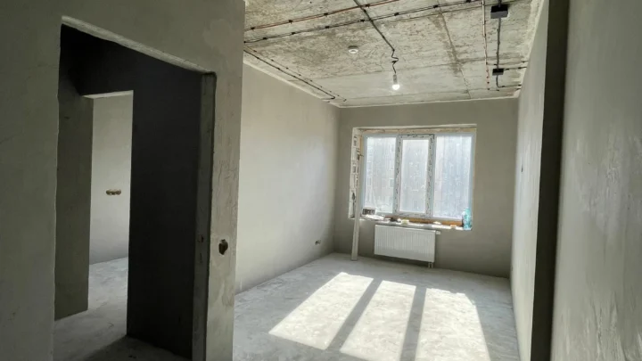 Квартира 120 м²: 120 квадратов штукатурки за 3 дня — Квартира · 120 м²